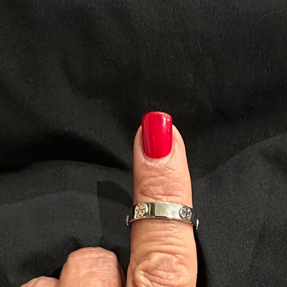 Tory Burch Silver Ring